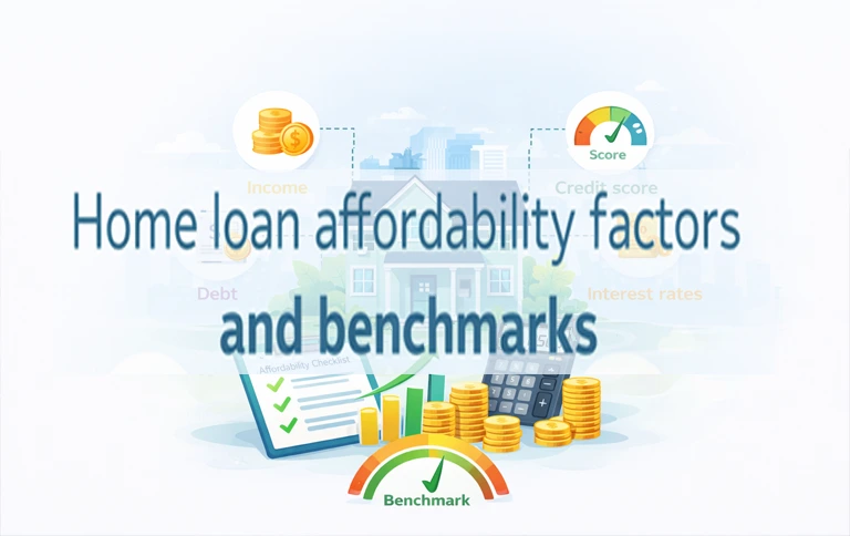 Home loan affordability factors and benchmarks